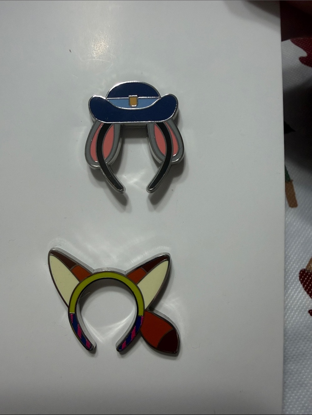 Disney Tokyo Disneyland nick and Judy zootopia ear headband pins
